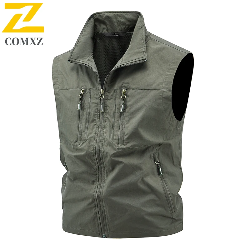 Multi Functional Men Vest Styles in Summer Comfortable Breathable Fashionable Versatile Fishing Camisole Commuting Jacket Vest