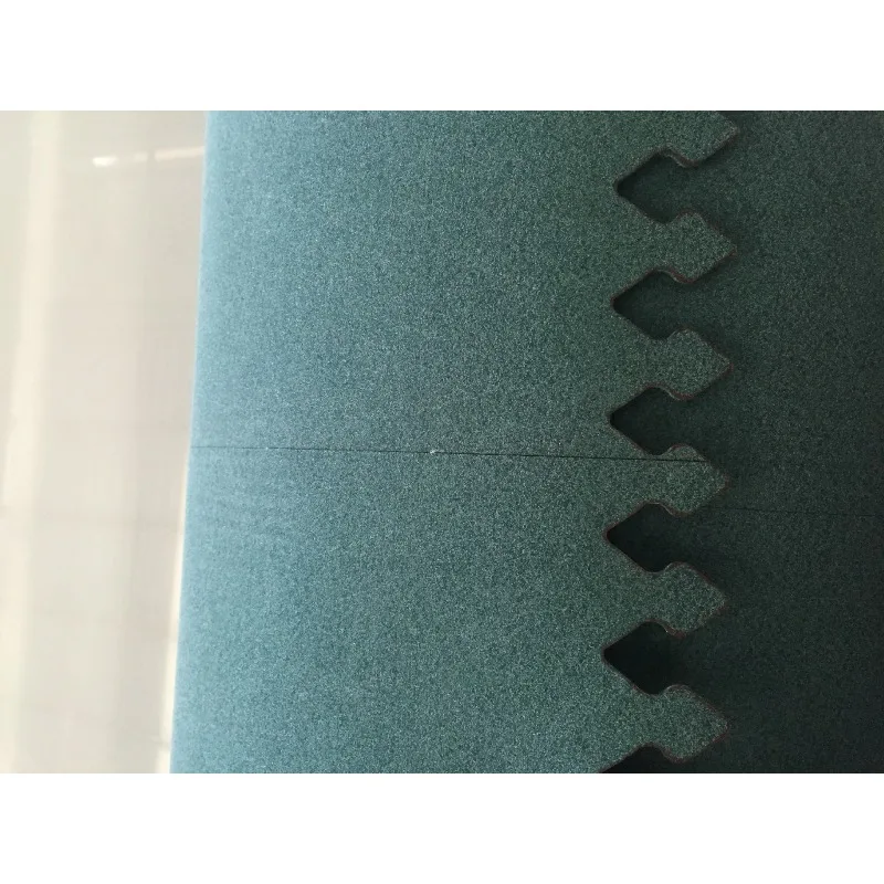 Fiber mat for sampling and cutting machine with warp and weft vibration knife, resistant to cutting and wear
