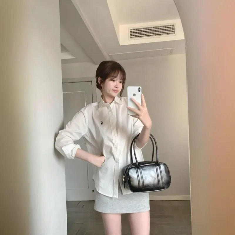 夏の新痩身 A ラインシンプルなヒップハグ女性のスカート和風ストラップデザイン弾性ウエスト白ショートスカート