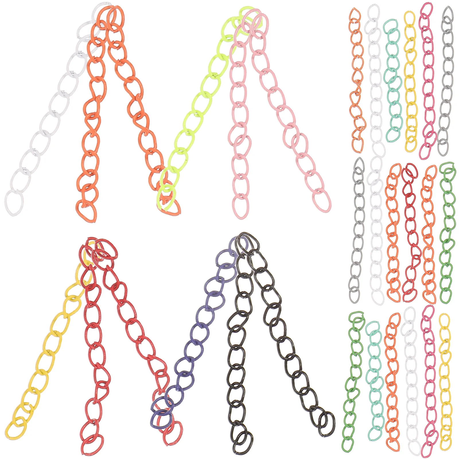

30 Pcs Diy Bracelet Chains Extensions for Necklaces Jewelry Making Extenders Jewellery