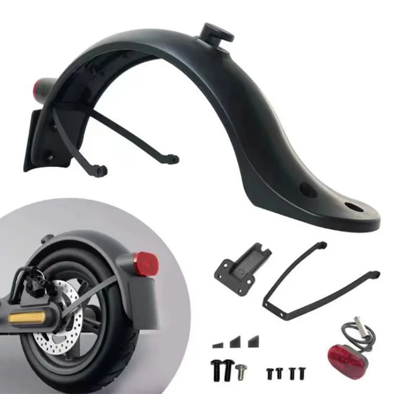 1 Set Electric Scooter Fender Kit For Xiaomi M365/M365 Pro Rear Mudguard Hook Support Taillight with Screws Scooter Accessories