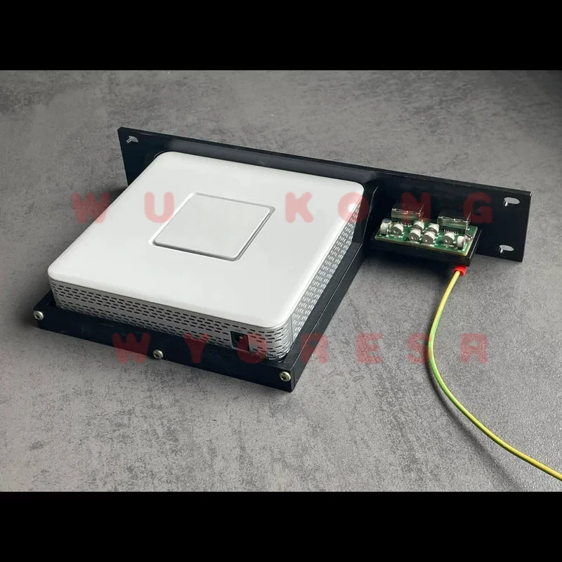 WYORESY for UniFi (USG-3P) Rack Mount Bracket Maintains Airflow Prevents Gateway Long-Term Cabinet Overheating