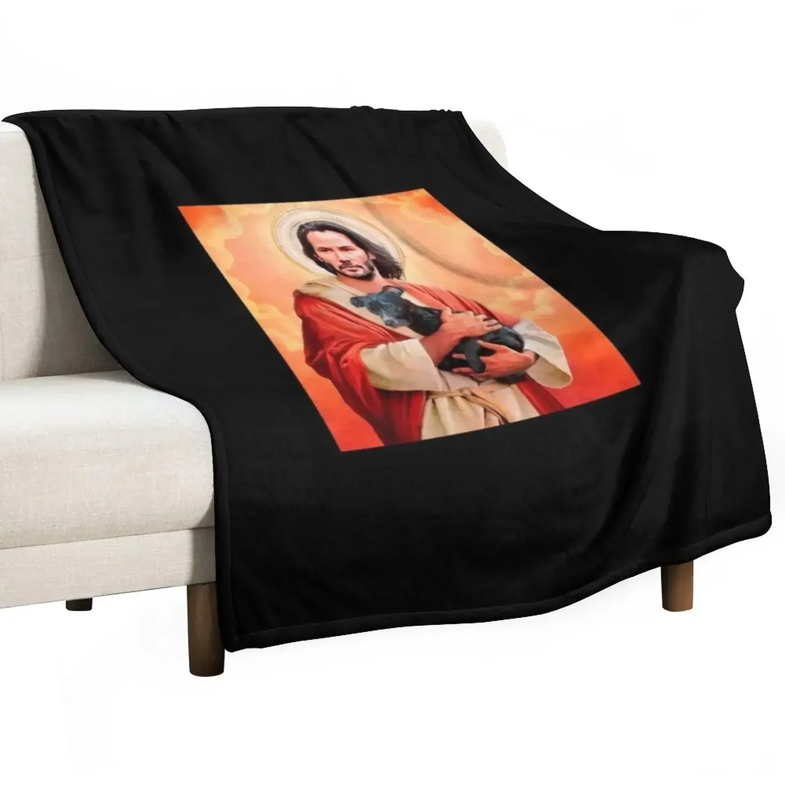 

John wick the movies Throw Blanket Bed linens Personalized Gift Fashion Sofas Blankets