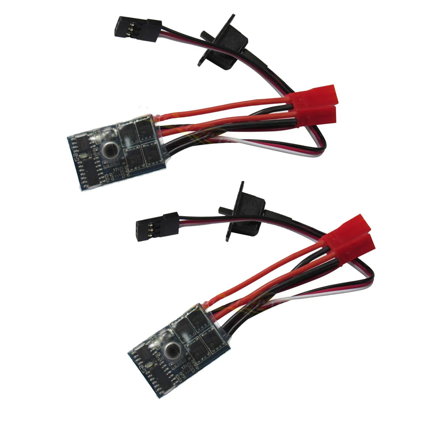 10A ESC Brushed Speed Controller w/เบรค 2S สําหรับ RC Mini Car เรือถัง (Pack of 2 ชิ้น)