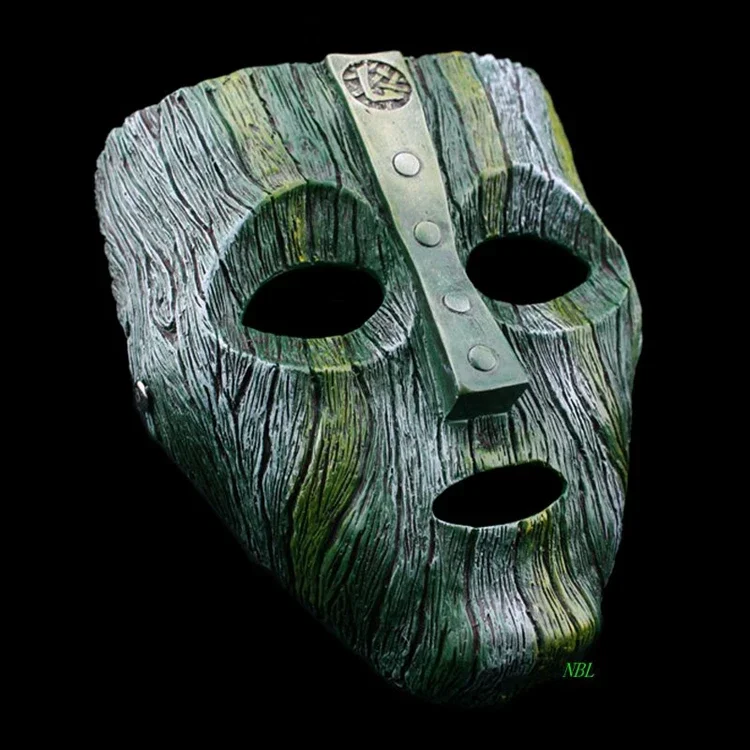 Venetian The Mask God of Mischief Masquerade Replica Cosplay Costume Props Halloween party Cameron Diaz Loki Masks Jim Carrey
