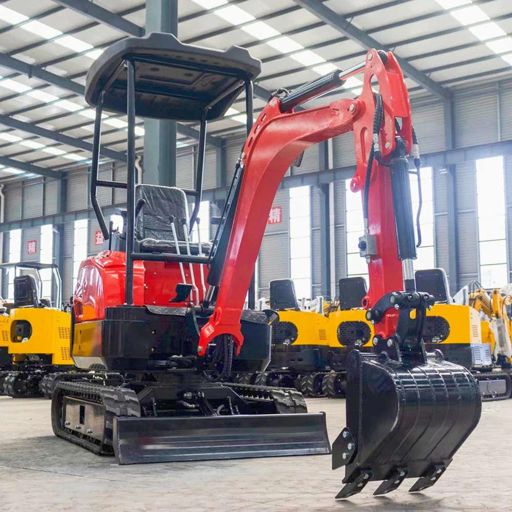 08 Ton 10Ton 12 15 18 20 Mini Excavator Machine 800kg 1000kg 2000kg Diesel Engine New Crawler Excavator Price