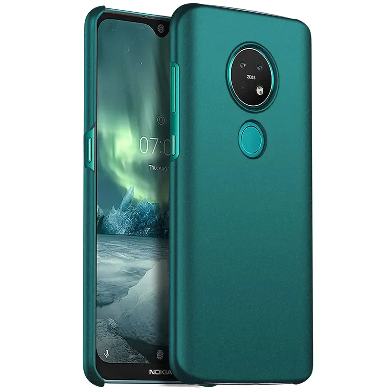 for Nokia 7.2 Case TA-1181 TA-1196 Luxury Matte Hard PC Shockproof Cover Case for Nokia 7.2 6.2 7.1 6.1 3.1 3.2 Protective Shell