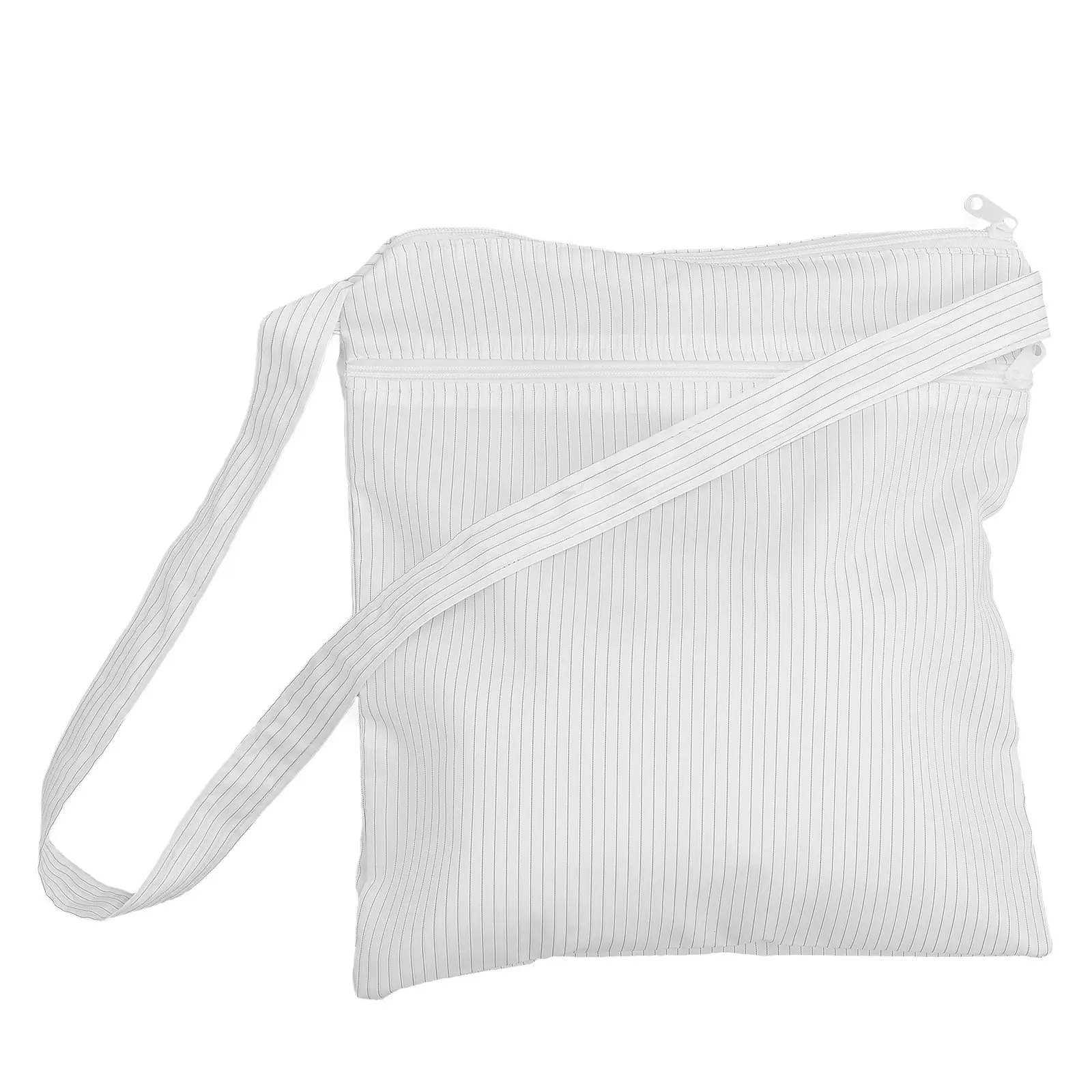 

Single Layer Anti-Static Handheld Storage Bag Washable Lightweight Tote Portable Cleanroom Garment Bag for Electronics Lab