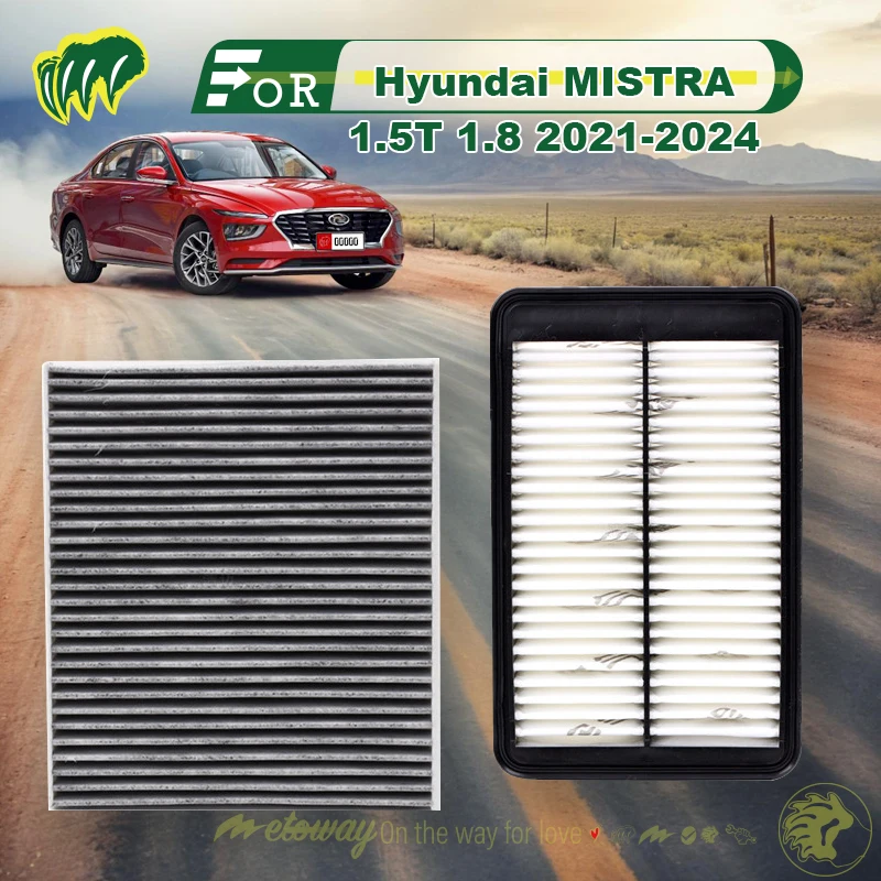 

For Hyundai MISTRA 1.5T 1.8 2021-2024 Car Air Conditioner Filter Car Cabin Air Filter Replace Filter Auto Climate Control