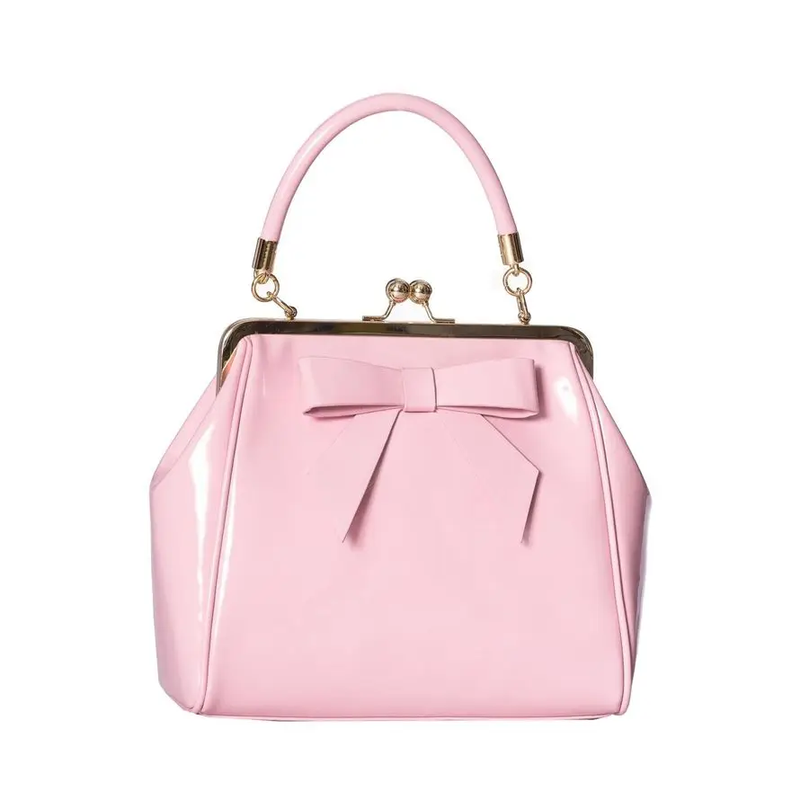 Vintage Rockabilly Retro 50er Jahre Top Handle Bag Handtasche