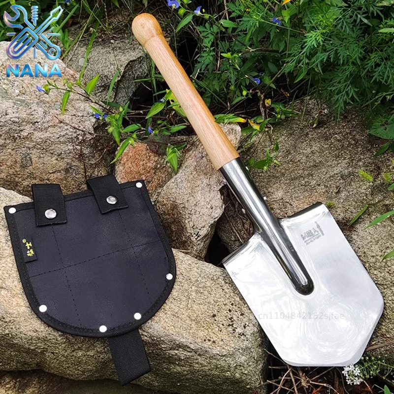 Stainless Steel Sapper Shovels Cover Gardening Camping Cheap Sapper Shovels Outdoor Digging Fishing Truck Spade Hand Tools