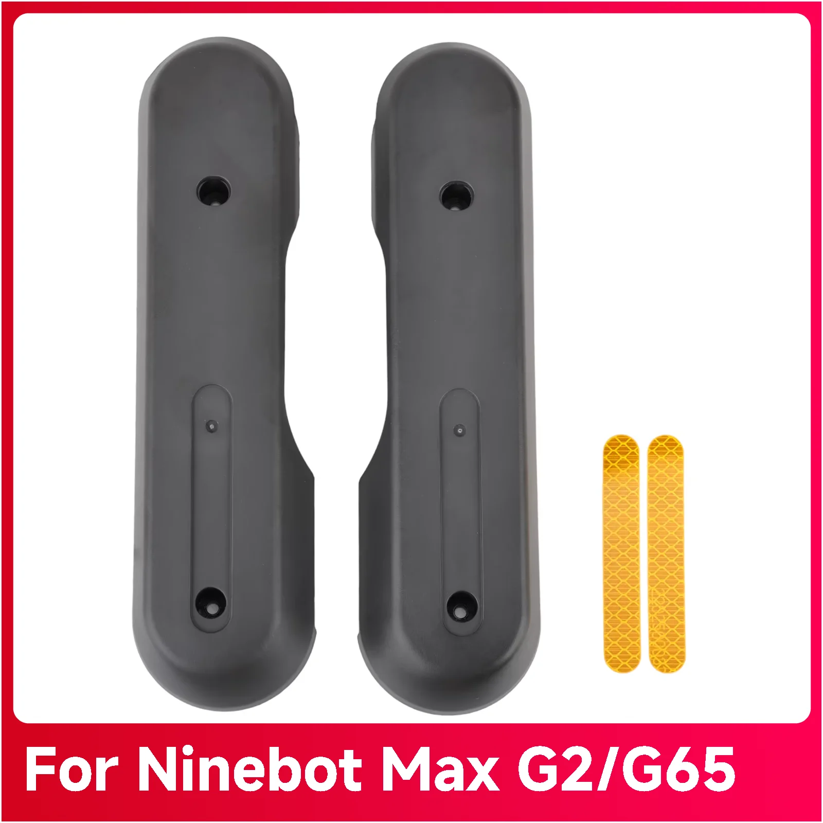 Original Reflective Stick/Left Right Rear Decorative Cover For Ninebot Max G2 G65 Electric Scooter KickScooter Shell Parts