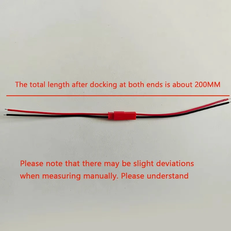 2 Pin JST Stecker Buchse Verbinder 22AWG 10cm DIY Anschlusskabel Elektronik Zubehör für LED Lichtleisten RC Spielzeuge Batterien Elektronik Reparatur Heim Montage Universal Verbindung Elektronik Bauteile für DIY Projek – Detail 13