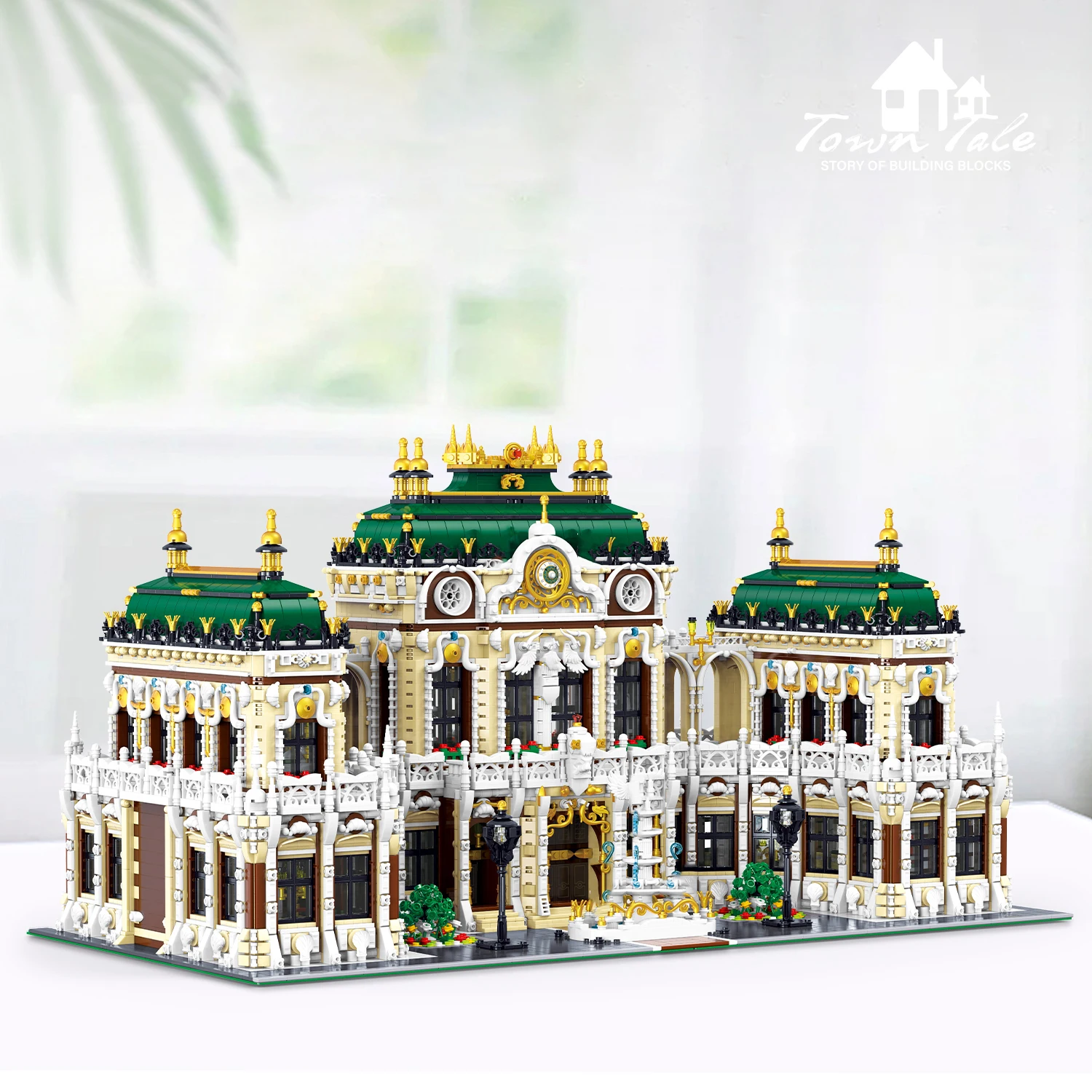 11930PCS Luxury Palace Building Blocks City Street View MOC Building Model Bricks High Difficulty Assembly Toys For Kids Gifts