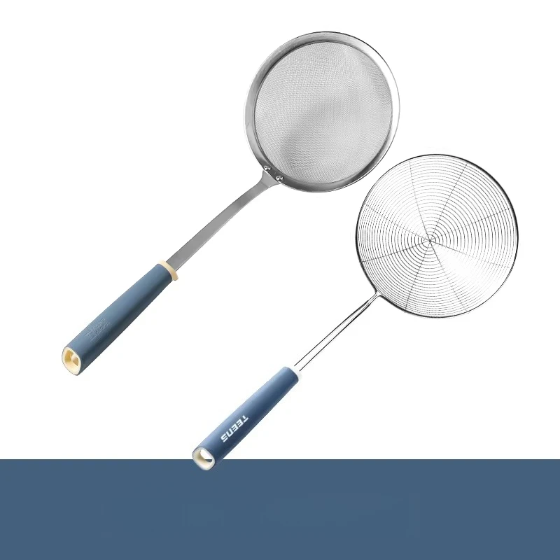 

LMM stainless steel colander filter screen household kitchen large fish noodles dumplings