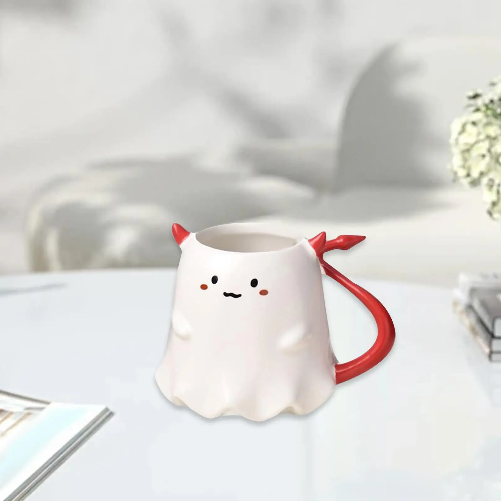 

Ceramic Coffee Mug Funny Christmas Hot Drinks Creative with Handle Water Cup