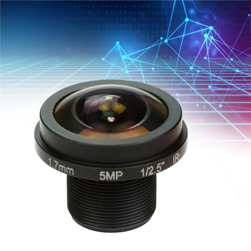B63B-Ultra-Wide Angle Fisheye 5MP LN007 Mount Camera Lens For Arducam 1/2.5