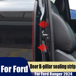 For Ford Ranger 2024 car door B-pillar sealing strip automotive interior decoration accessories rubber material