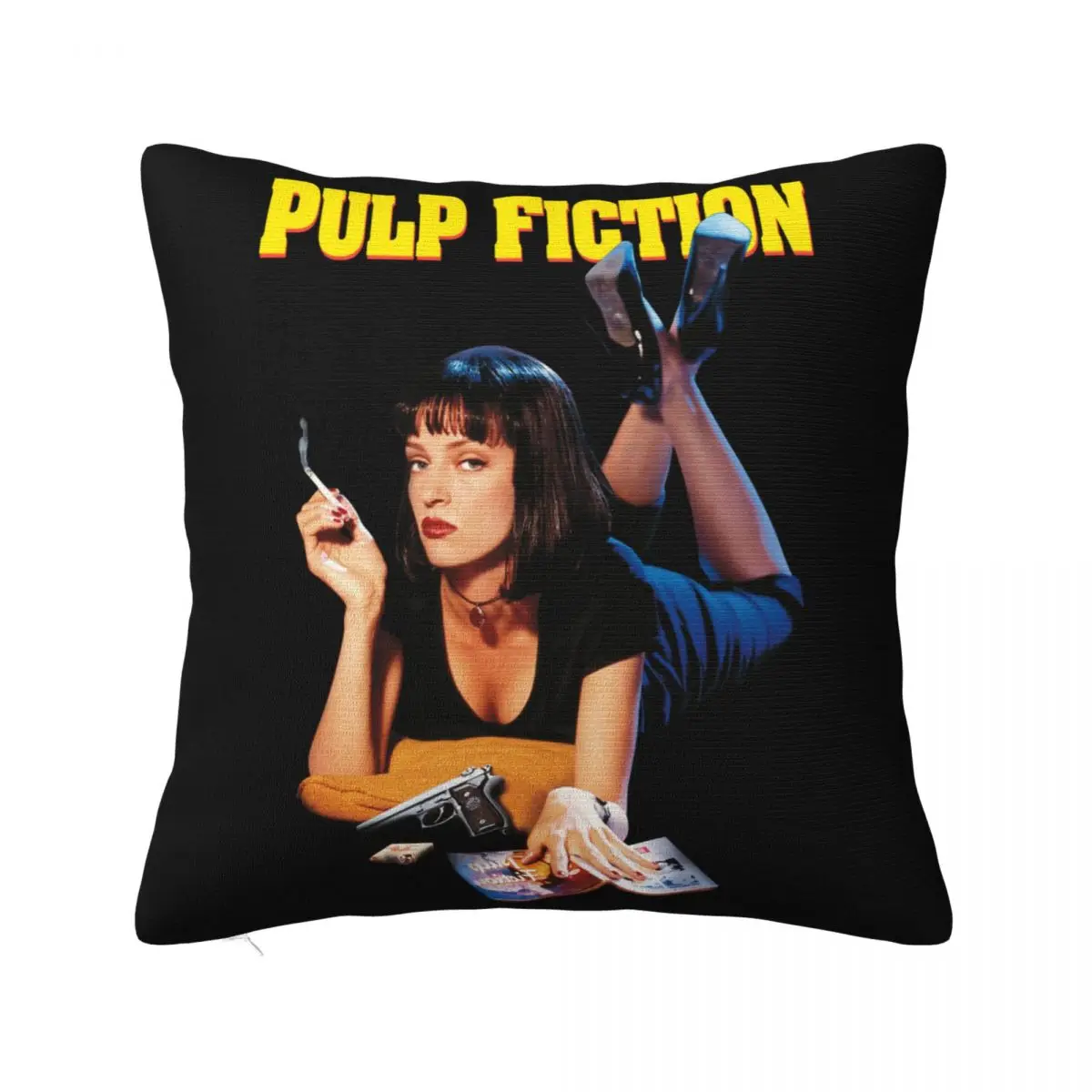 Pulp Fiction Mia Brand New Licensed Ly Swea Children Hot Summer Punk Gift Science Streetwear Pillow Case