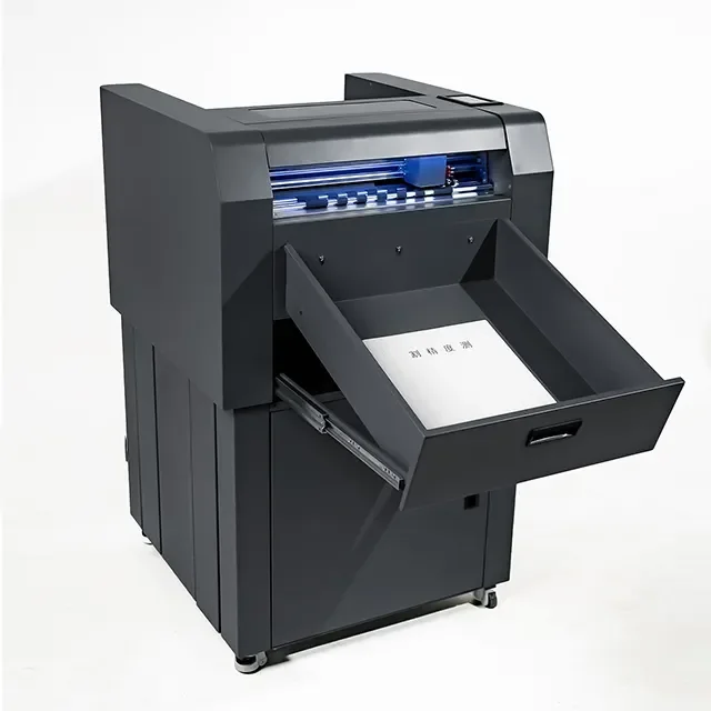 A3MAX5-H Dual Head Sheet Sticker Vinyl Plotter  Servo Motor Automatic Feeding Label Cutting Plotter Machine Digital Die Cutter