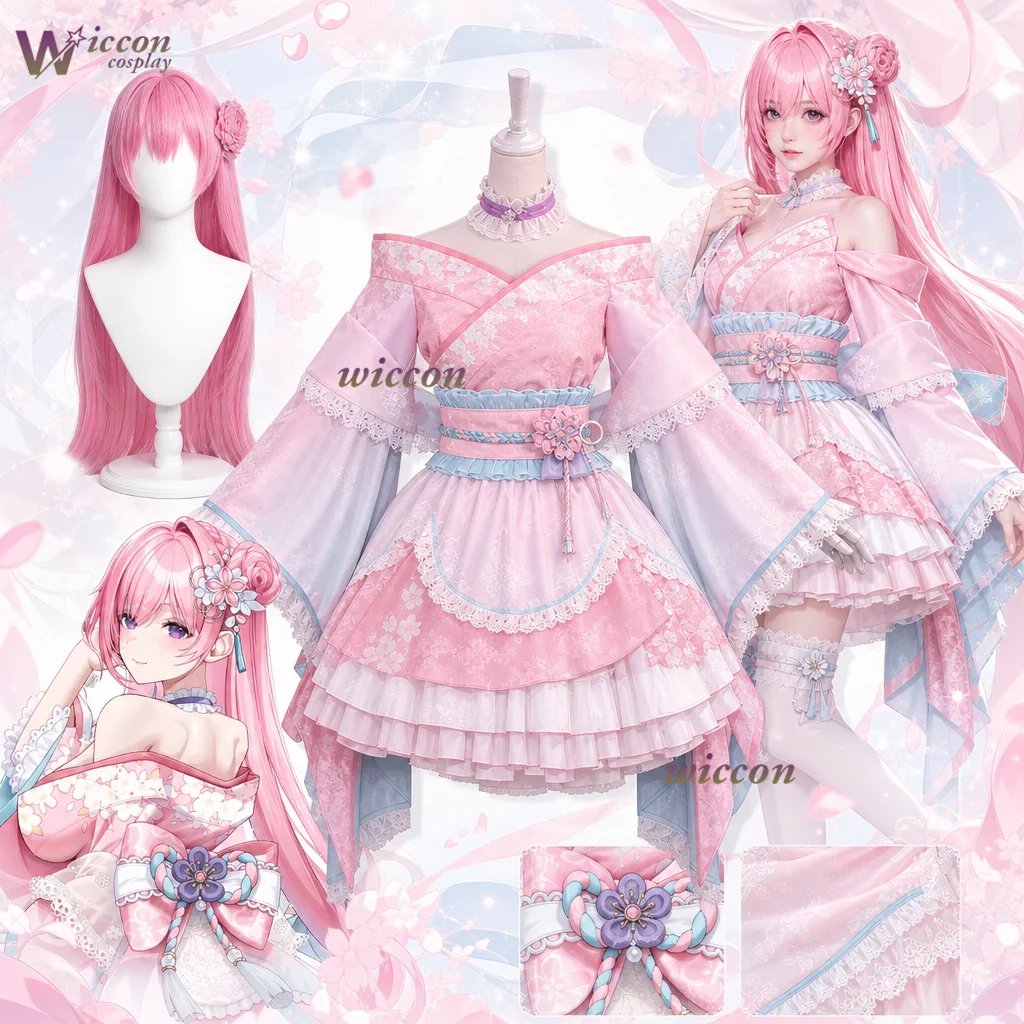 

Godwomen Victory Dorothy Spring Exploration Cosplay Full Set Pink Exquisite Fabric Breathable Halloween costume cosplay