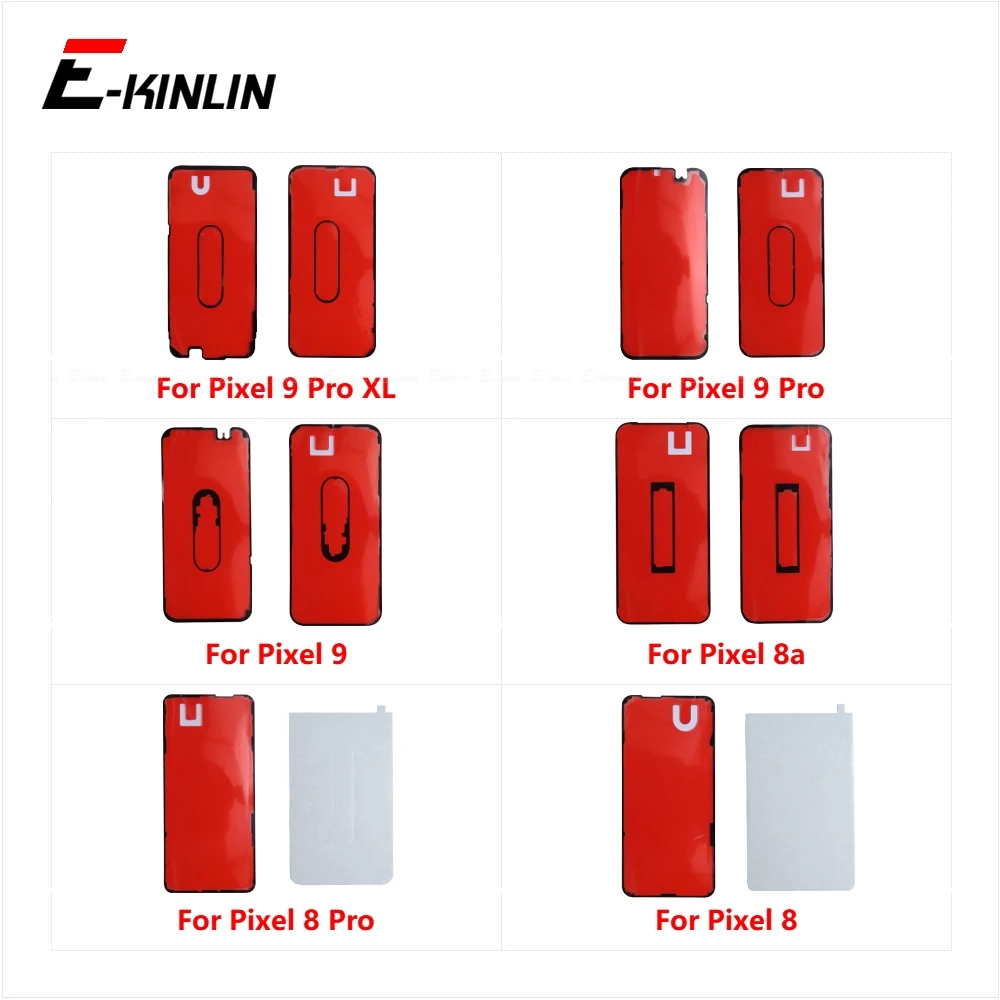 Back Cover LCD Display Screen Sticker Adhesive Glue Tape For Google Pixel 10 9 Pro XL 9a Parts