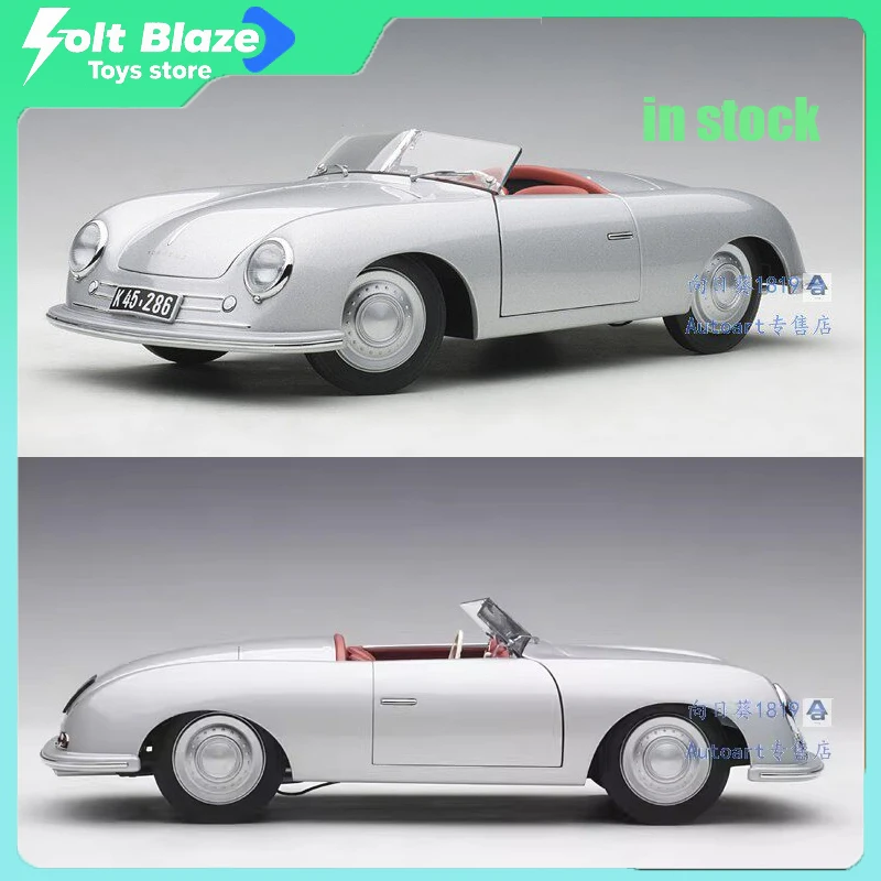

AUTOart 1/18 Scale Porsche 356A Museum Series Diecast Alloy Car Model Desktop Display Models Simulation Collection Cars Boy Gift