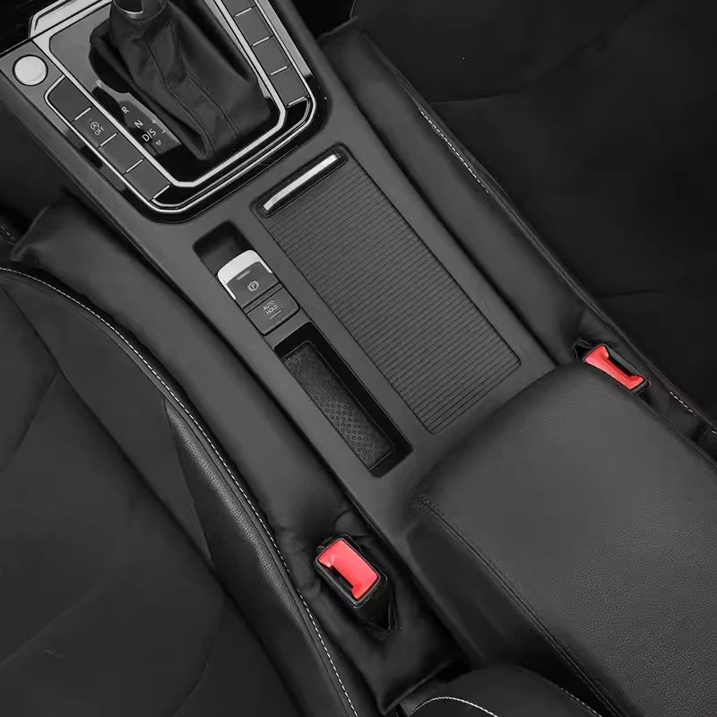 2 قطعة مقعد السيارة الفجوة حشو قطاع منصات لينة فاصل تصفيف السيارة الجلدية