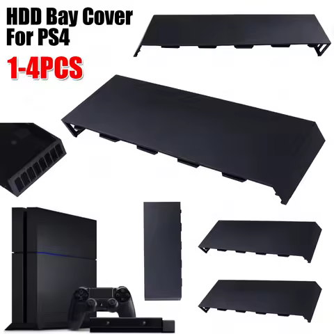 HDD Bay Cover Hard Disc Drive Cover Case for Sony Playstation 4 Game Console Replacement for PS4 Gaming Accessories