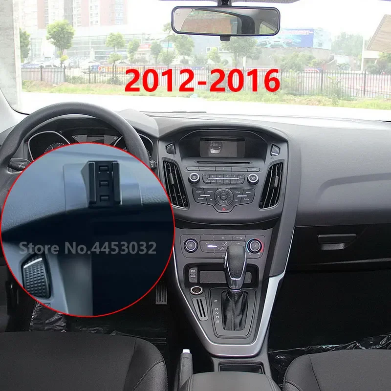 17mm Special Mounts For Ford Focus Car Phone Holder GPS Supporting Fixed Bracket Air Outlet Base Accessories 2005-2021