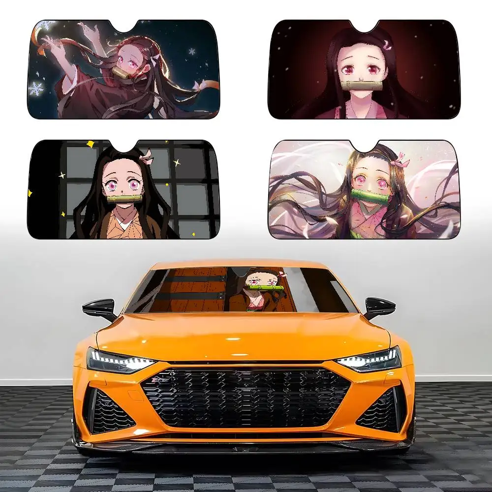 

Japan Pop Anime Oshi No Ko Car SunShade Car Sunshade Covers Cover Universal Windscreen Folding Visor