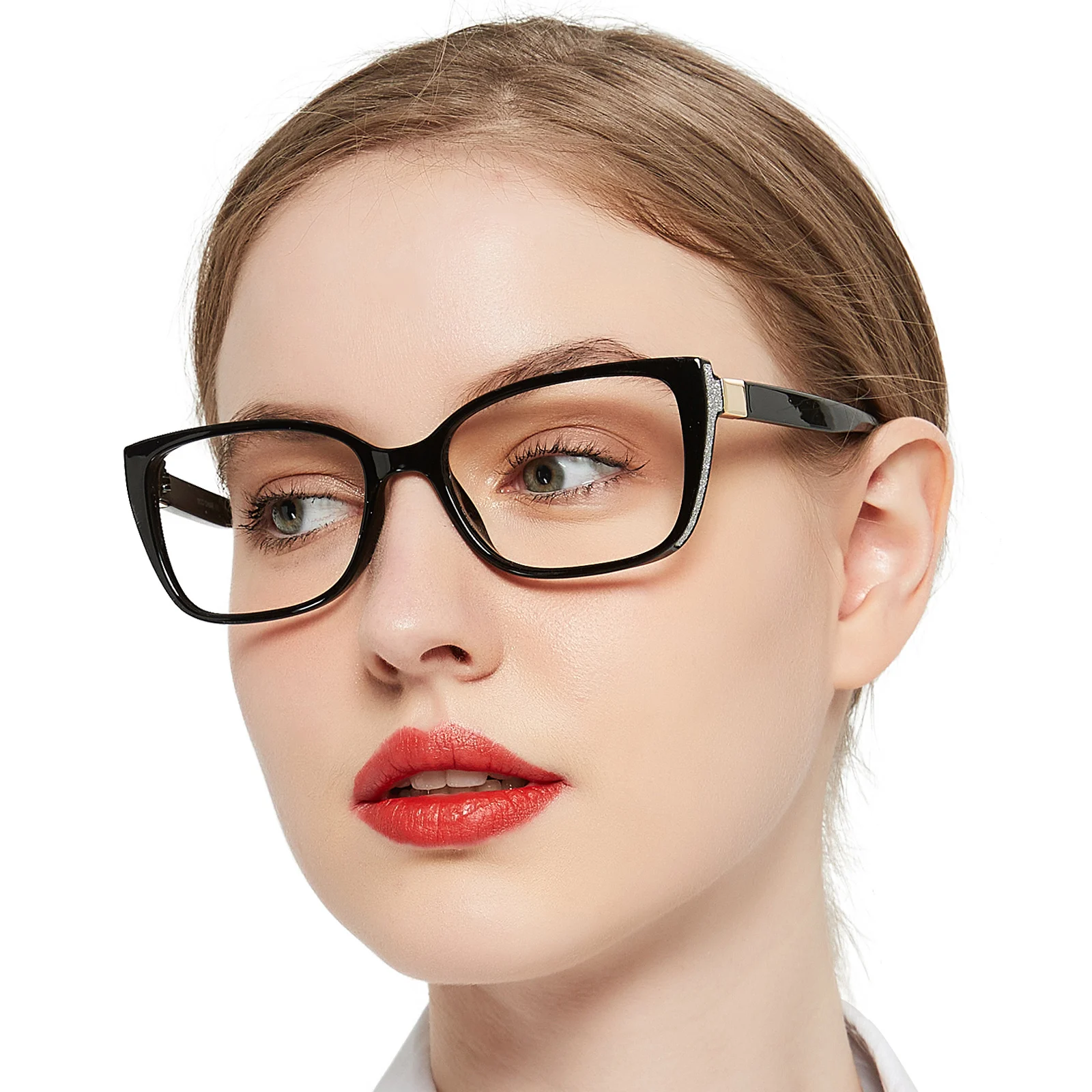 Large Frame Reading Glasses Women Durable Readers Stylish Comfortable Presbyopia Eyewear Prescription Square Eyeglasses