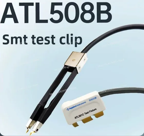 ATL508B Portable LCR Bridge Instrument tweezers-type Test Clamp
