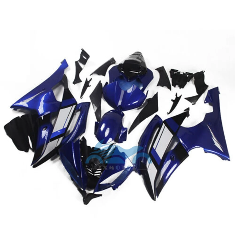 Bright Blue High Quality Injection Motorcycle Fairing Kit for YAMAHA YZF  R6 2008 2009-2015 r6 08-15 Body Frame fairing