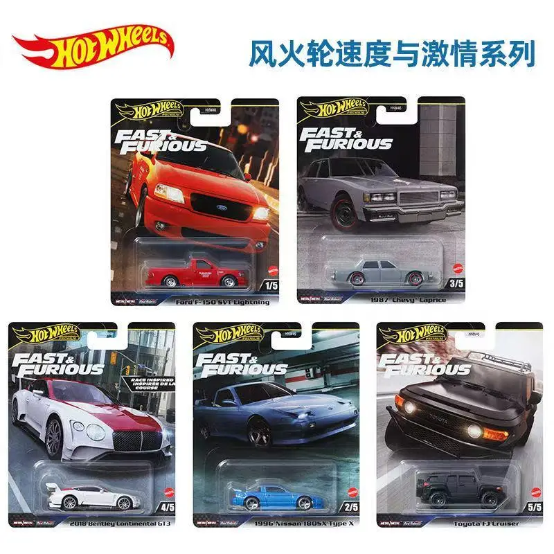 1/64 ล้อร้อนรถรุ่น Fast & Furious Series รถ Hw เครื่องรถวัฒนธรรมห้องพักเครื่องประดับเด็กของขวัญวันเกิด