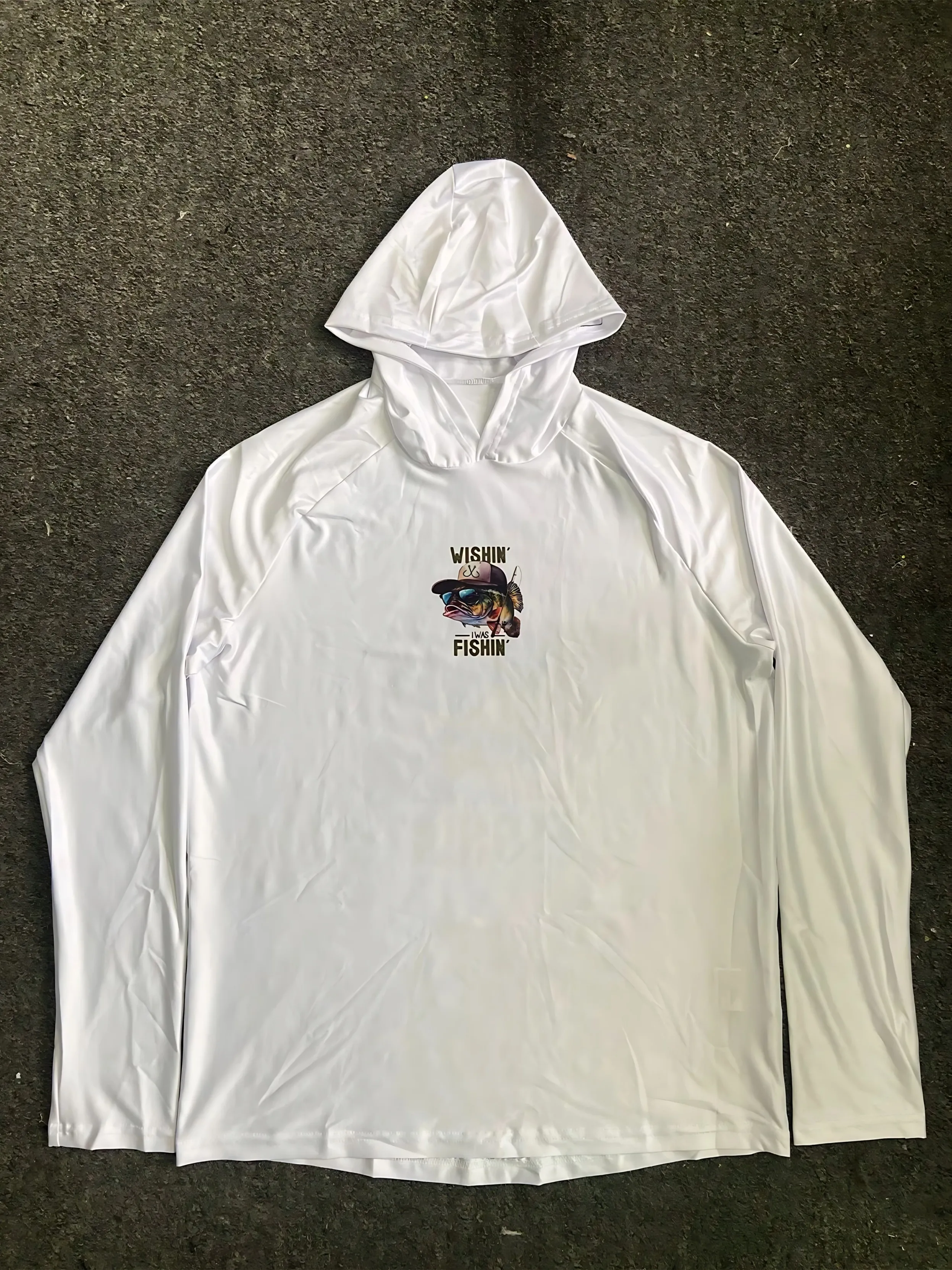 2026 New Model UV-Resistant Fishing Shirt with Long Sleeves and Hooded Collar - UV-Resistant Fishing Mask Clothing view 5