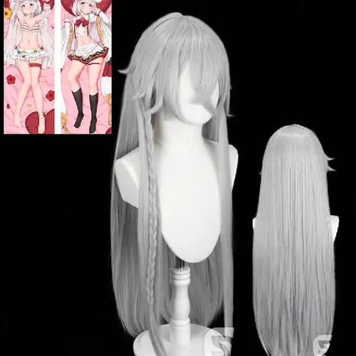 긴 애니메이션 쿠로시츠지 블랙 집사 언더테이커, 내열 헤어 코스프레, 코스튬 가발, 다키마쿠라 베개 케이스 