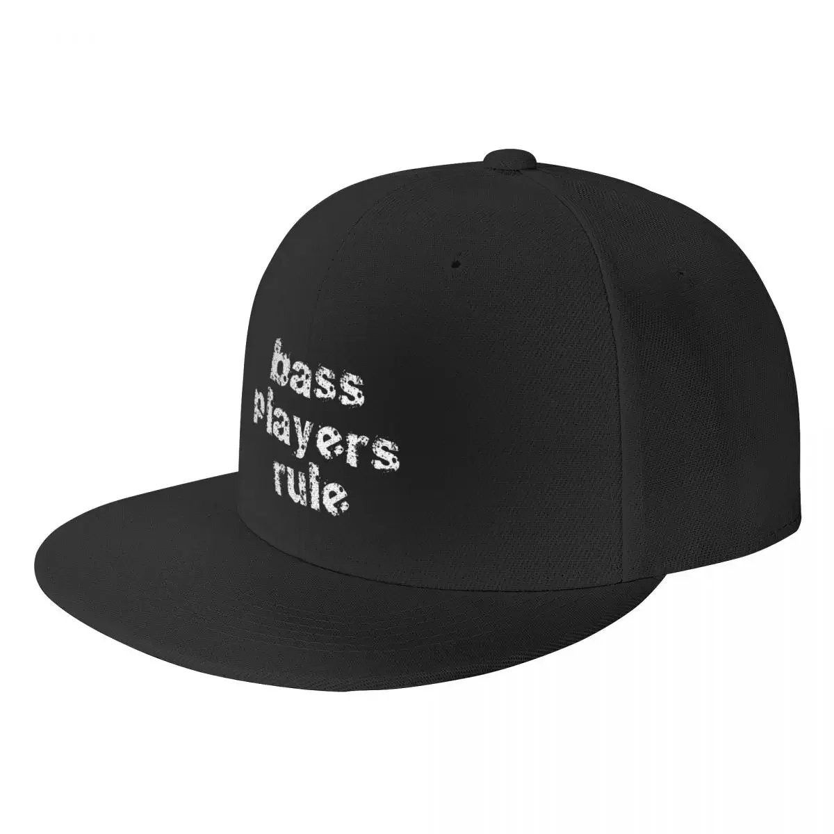 

Bass Players Rule Baseball Cap Rave Beach Bag Elegant Women's Hats Men's