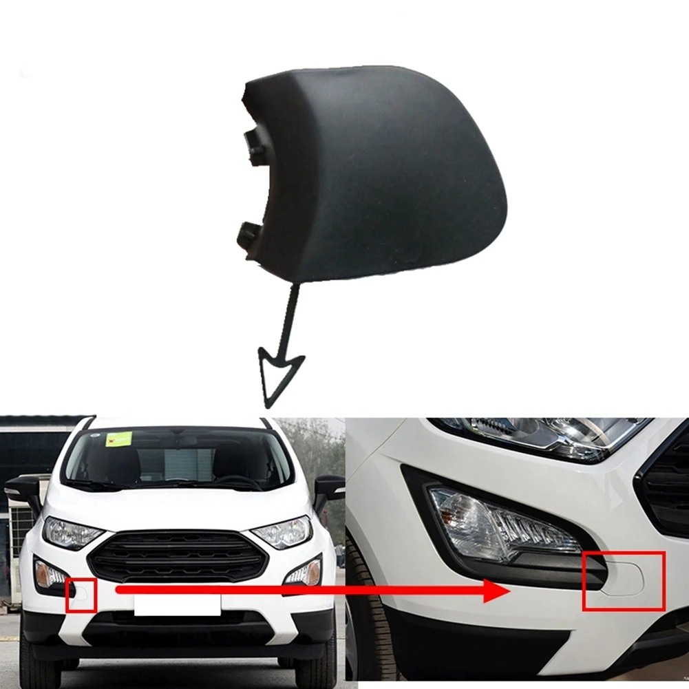 GN1517A989AW Car Front Bumper Tow Hook Cover Cap Towing Hole Lid Trailer Trim Cap for Ecosport 2018 2019 2020