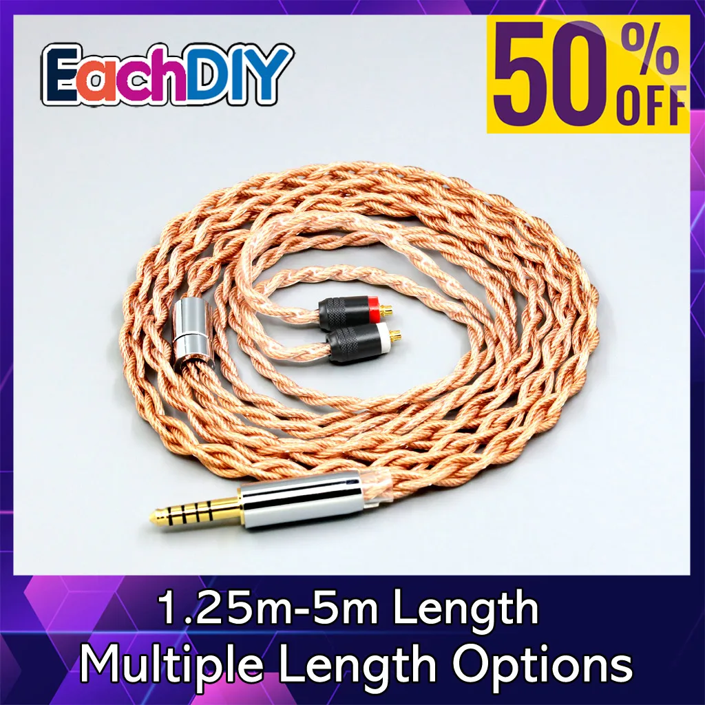 

Коаксиальный смешанный кабель для наушников с графеновым 7N OCC экранированием для Sony XBA-H2 XBA-H3 XBA-Z5 xba-A3 xba-A2 LN007764