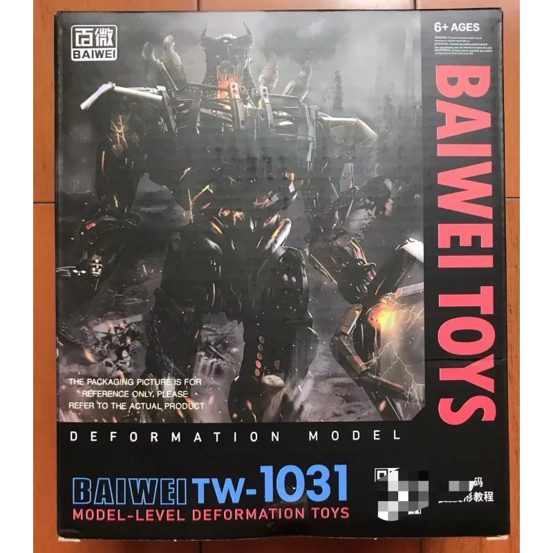 Giocattoli trasformanti Baiwei TW-1031 Salvatore Film Super Warrior KO SS101 God of Scourge Modelli Action Figure Collection Regali