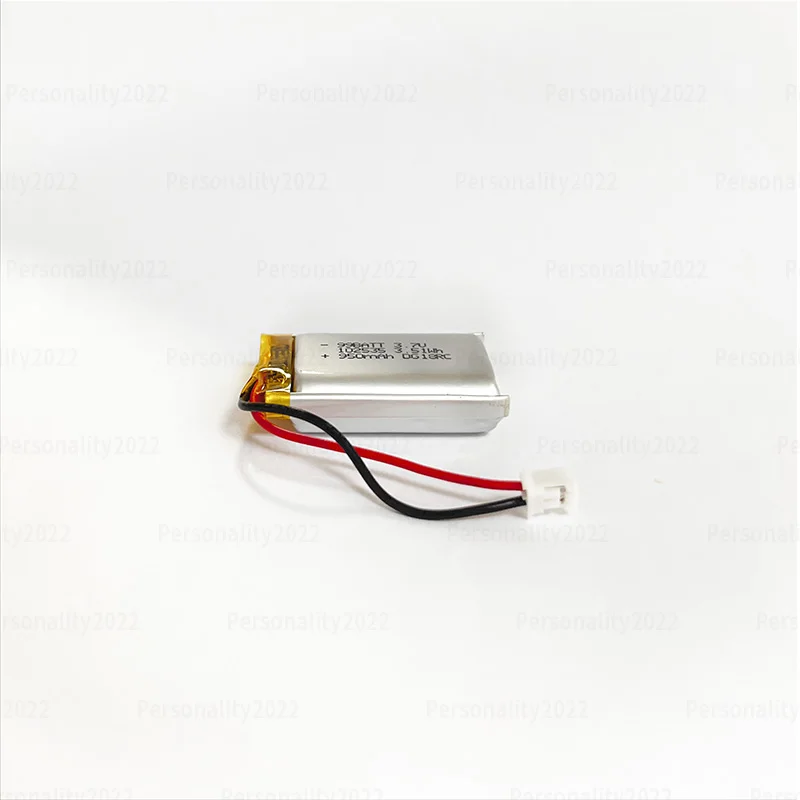 950mAh 102535 Li Po Battery 3.7V Soft Pack Polymer Lithium Batteries Plug Ph2.0 for Beauty Equipment Massager Toys Recorder