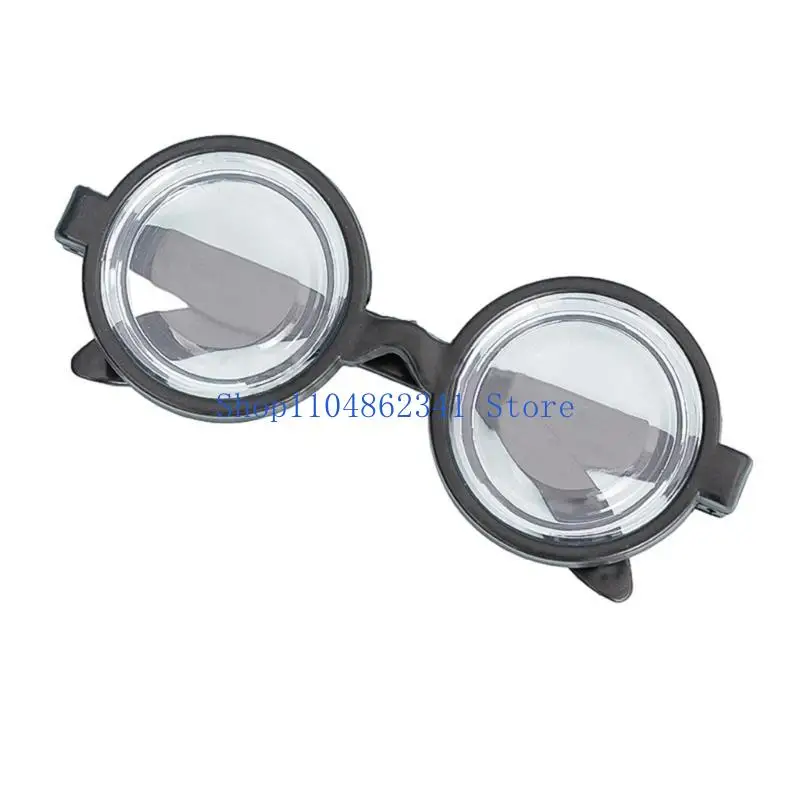 Halloween Cosplay Glasses for Kids Boys Girls, Round Frame Eyeglasses Halloween Dress-up Eyewear Plastic Eyeglasses