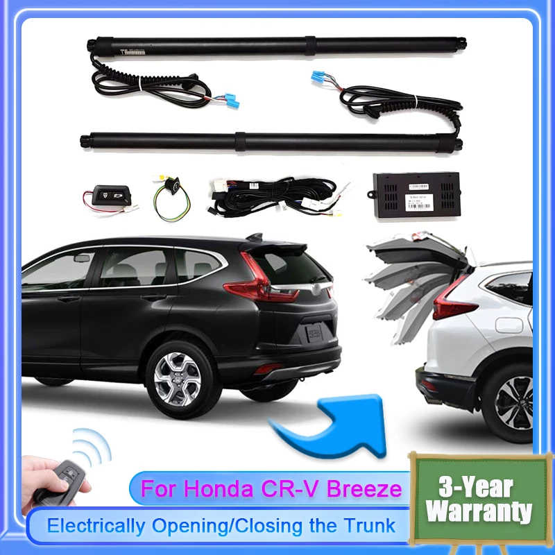 

For Honda CR-V CRV Breeze RW RT 2017~2024 Car Electric Tailgate Lift System Kit Auto TailGate Opener Automatic Lifting Rear Door