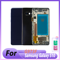 Tested 6.1inch For Samsung Galaxy S10 LCD G973F LCD Display Touch Curved Screen Digitizer Replacement Parts LCD