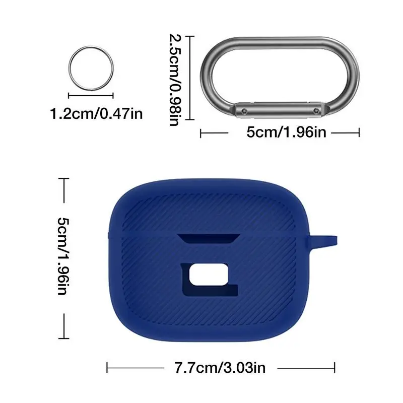 Suitable For JBL Tune 130NCTWS Wireless BT Headphone Protective Case Silicone Shockproof And Dustproof Headphones