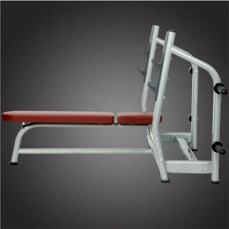 Flat Bench Press Workout Gym Weight Bench Press Commercial Gym Fitness Equipment Weight Flat Bench