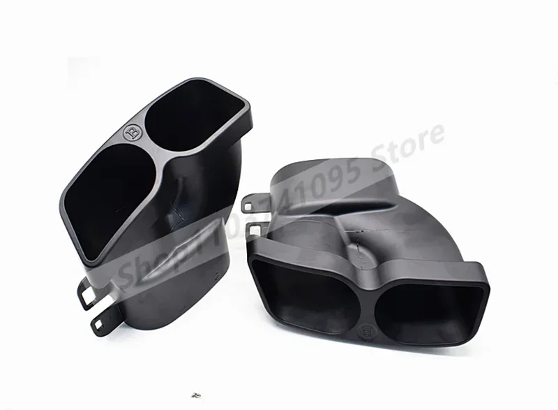 Carbon Fiber Rear Bumper Trunk Door Diffuser Lid Spoiler Exhaust Tips For Mercedes Benz W217 C217 S Coupe S63 AMG 2014-2023