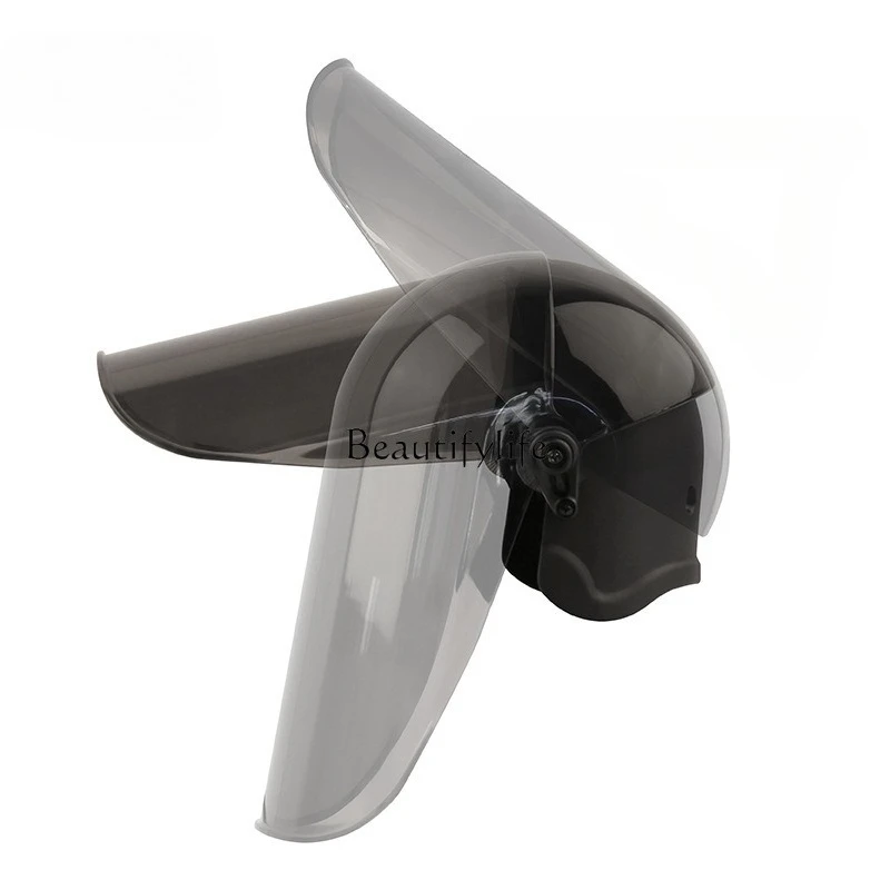 Cross-border motorcycle multi-functional mobile phone holder lengthened helmet shading rain and anti-reflection