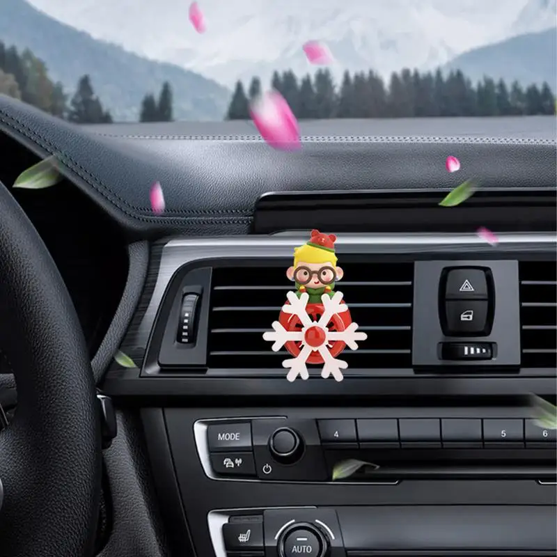

Pilot Car Air Freshener Christmas Aromatherapy Diffuser For Car Vent Holiday Car Diffuser Automotive Air Outlet Decor For Travel